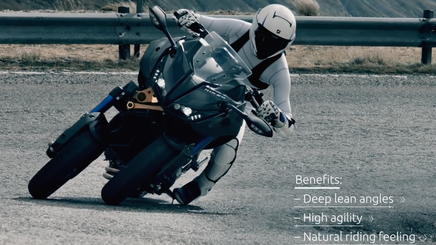 Yamaha Niken tech video